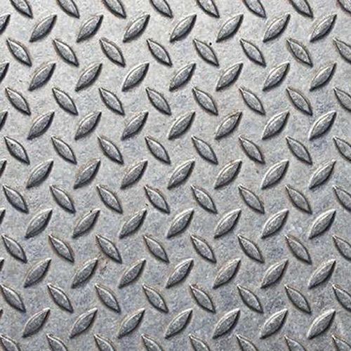 картинка Лист стальной рифленый 6 мм чечевица