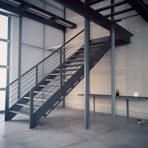 Руководство по монтажу лестницы на металлическом каркасе в частном доме | Металлобаза Волхонка